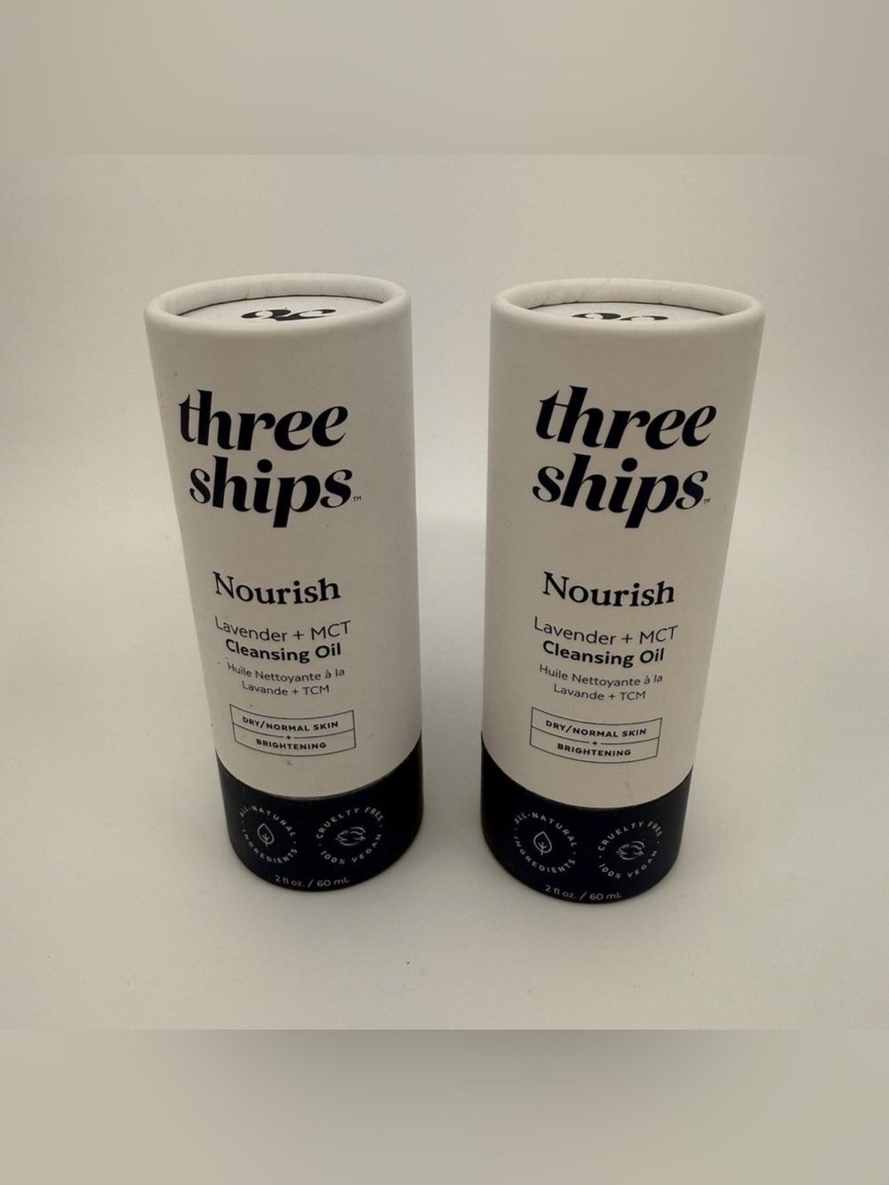 Nourish Lavender + MCT Cleansing Oil - White